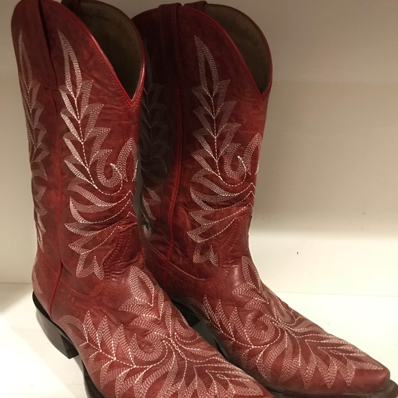 Ariat Shoes Ariat Womens Red Cowboy Boot 95 Poshmark